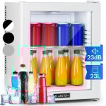 Klarstein - brooklyn mini frigo de chambre, mini bar, refrigerateur aliments, boissons, porte en verre, ... Klarstein - brooklyn mini frigo de chambre, mini bar, refrigerateur aliments, boissons, porte en verre, ...