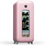 Klarstein ? cave � vin de vieillissement 15 bouteilles ? temp�rature r�glable 5 - 20�c ? fa�ade vitr�e ...