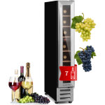 Klarstein - cave a vin encastrable, caves � vin de 20l avec une porte en verre, cave a vins � zone unique, ...