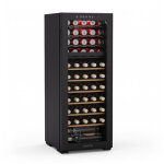 Klarstein ? cave � vin multi - temp�rature 55 bouteilles ? 2 zones 5 - 18�c ? commande tactile ? �clairage ...