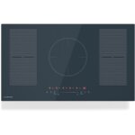 Klarstein - delicatessa 90 flex plaque � induction encastrable - 5 zones, 9500 w, flexzone, thermoboost, ...