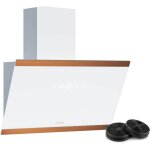 Klarstein - flashline 60 hotte aspirante - 60 cm, �cran tactile, 524 m� / h, cee a + + , led, silencieuse ...