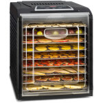 Klarstein - fruit jerky plus 9 dshydrateur alimentaire minuterie 9 tagres 600 - 700 w 35 - 70 c