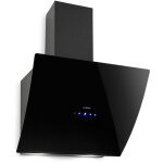 Klarstein - hotte aspirante 60cm, hottes de cuisine inclin�es, filtre de hotte en aluminium, d�bit d'air ...