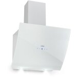 Klarstein - hotte aspirante 60cm, hottes de cuisine inclines, filtre de hotte en aluminium, dbit d'air ...