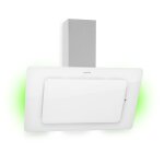 Klarstein ? hotte aspirante inclin�e 60cm ? d�bit d'air 595m� / h ? �clairage led ? �cran tactile ? silencieus ...