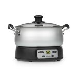Klarstein jam session confiturier �lectrique 3 litres 1000w - 2 programmes pour fabrication confiture ...