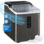 Klarstein ? machine � gla�ons 1, 5l ? jusqu'� 12kg de gla�ons en 24h ? gla�ons en boule petits et grands ...