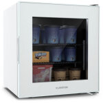 Klarstein mini - cong�lateur 36 l avec fa�ade en verre, thermostat 5 niveaux de 0 � - 18�c, pieds r�glables ...