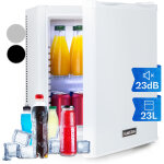Klarstein - mini frigo de chambre de 23l pour snacks et boissons, petit frigo top silencieux, mini bar, ...