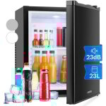 Klarstein - mini frigo de chambre de 23l pour snacks et boissons, petit frigo top silencieux, mini bar, ...