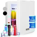 Klarstein - mini frigo de chambre de 30l pour snacks et boissons, petit frigo top silencieux, mini bar, ...