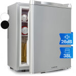 Klarstein - mini frigo de chambre de 38l pour boissons et bieres, petit frigo silencieux, mini bar int�rieur ...