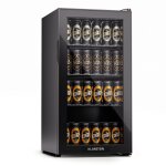 Klarstein ? r�frig�rateur � boissons 74l ? porte vitr�e panoramique ? 4 clayettes m�talliques ? temp�rature ...