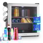Klarstein - mini frigo de chambre et bureau pour boisson, petit frigo silencieux, refrigerateur mini ...