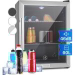 Klarstein - mini frigo de chambre et bureau pour boisson, petit frigo silencieux, refrigerateur mini ...