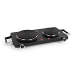 Klarstein - plaque de cuisson �lectrique 2250w, plaque electrique, plaque 2 feu, tables de cuisson portable, ...