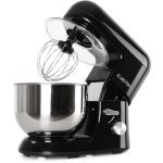 Klarstein robot patissier multifonctions, batteur sur socle, bol 5l, robot cuisine 2000w, crochet  pte, ...