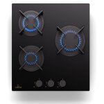 Klarstein tables de cuisson � gaz plaque de cuisson gaz � 3 br�leurs table de cuisson encastrable � 3 ...