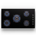 Klarstein tables de cuisson � gaz plaque de cuisson gaz � 5 br�leurs table de cuisson encastrable � 5 ...
