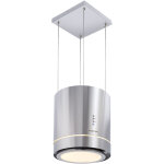 Klarstein - tron ambience hotte aspirante en îlot ø 38 cm mode recirculation 540 m³ / h led - inox Klarstein - tron ambience hotte aspirante en îlot ø 38 cm mode recirculation 540 m³ / h led - inox