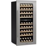 Klarstein - vinsider duo cave � vin - 79 bouteilles, 2 zones, 5 - 22�c, commande tactile, �clairage led, ...