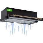 Klarstein ? hotte aspirante ilot central 332m� / h ? 2 modes ? filtres � charbon actif ? �clairage led ...