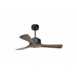 Klassfan - modulo de super destratificateur et ventilateur dc 106 cm gris basalte pales bois sombre sans ...