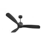 Klassfan - modulo slim de ventilateur de plafond et destratificateur moteur dc basalte et bois noir 30 ...
