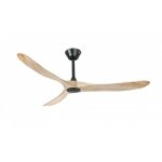 Klassfan - ouray de ventilateur de plafond et destratificateur moteur dc basalte pales bois clair 30 ...