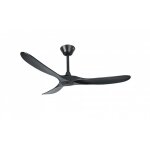 Klassfan - ouray de ventilateur de plafond et destratificateur moteur dc basalte pales bois noir 30 � ...