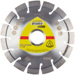 Klingspor - disque � tron�onner diamant� dt 600 u supra d. 125mm per�age. 22, 23mm 9mm 20mm - 322631