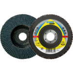 Klingspor - rondelle �ventail smt 926 special d. 125mm k. 60 6grad bomb� inox, sta zk (par 10)