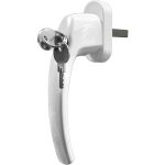 1 poigne de fentre klose besser a cl aluminium futur blanc