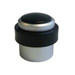 Klose besser - butoir de sol avec cheville + vis alu blindomax aspect alu anodis - 37 x h. 37 mm - ...