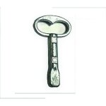 Klose besser ? cl� de batteuse rectangle 6 x 9 mm ? aluminium ? longueur 53. 80 mm ? m�canisme sans verrouilla ...