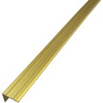 Nez de marche escalier aluminium or 24. 5mm x 20 mm 1 mtre 25