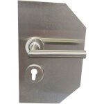 Klose besser ? plaques de propret� rectangulaires inox 304 ? poign�es � angle vif ? dimensions 298 x ...