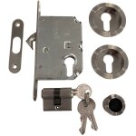 Klose besser ? serrure � galandage avec cylindre 20x20mm ? 3 cl�s klose ? entraxe 48mm ? g�che coulissante ...