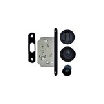 Klose besser ? serrure � galandage noire mat avec condamnation ? acier ? �paisseur 40 mm ? installation ...