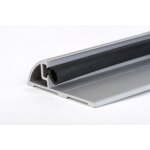 Seuil de porte bois anodis argent pr dcoup - 1 mtre norme pmr  handicap  - klose besser
