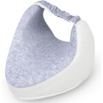 Knee pillow, leg pillows for sleeping on side ergonomic leg support cushion memory foam sleep pillow ...