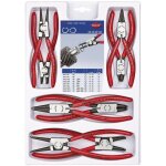 Knipex 00 20 04 v01 jeu de pinces pour circlips 8 outils