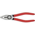03 01 180 ean pince universelle gain�es en plastique atramentis�e noire 180 mm - knipex