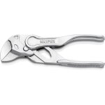 Knipex - 86 04 100 bk pince - cl xs pince et cl  la fois surface rugueuse avec reliefs chrome 100 ...