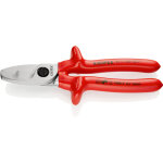 Knipex - 95 17 200 coupe - c�bles � double tranchants isol�es par surmoulage, certifi�es vde chrom�e ...