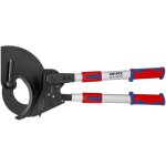 Knipex - 95 32 100 coupe - cbles  cliquet avec bras tlescopiques avec poignes multimatires 680 mm ...