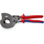Knipex 95 32 340 sr coupe - c�ble pour lignes �lectriques a�riennes acsr � cliquet pour lignes a�rienne ...