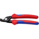 95 12 160 stepcut® coupe - câbles avec poignées comfortables brunie 160 mm - knipex 95 12 160 stepcut® coupe - câbles avec poignées comfortables brunie 160 mm - knipex