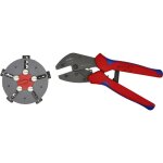 Knipex - 97 33 02 multicrimp� pince � sertir avec porte - profils avec poign�es multimati�res brunie ...